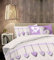 Il Gruppone Passione Casa Copripiumino 100% Cotone Sacco e Federe Prodotto Italiano con Stampe Moderne in Morbido Cotone Disegni Moderni in più Colori - Cuori Lilla - Singolo