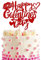 Rsstarxi 1 Pack Happy Galentine's Day Cake Topper Glitter Lips Cupid's Arrow Love Heart Cake Pick for Valentine's Day Theme Bridal Shower Party Cake Decorations Supplies Red