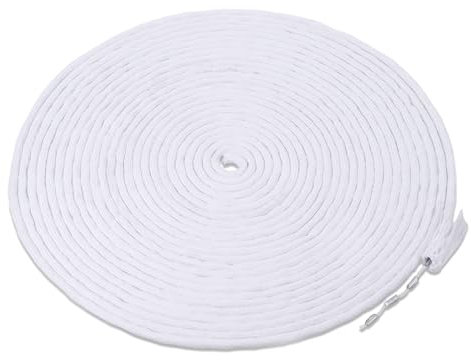 Kssvzz 300g Bleiband für Gardinen, Schwer Bleikette Gardinenbeschwerer, Vorhang Beschwerer für Vorhänge, Gardinen, Stoffe, Moskitonetz (30g-10M)