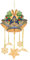 CXINLky DIY Diamond Art Painting Anhänger mit Kette, Weihnachten Diamant Painting Fensterbilder, 3D Diamond Malerei Wandbehang Kits für Fenster Wand Eingang Garten Decor-04-Weihnachtsglocke