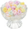COLLBATH Bougie Parfumée En Forme De Coupe De Glace Décoration Multi-occasions Pour La Maison Couleur Aléatoire
