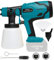Pulvérisateur de peinture pour batterie Makita 18 V, pulvérisateur de peinture HVLP sans fil pour intérieur et extérieur, pulvérisateur de peinture de maison pour clôture, meubles, armoires, murs, etc