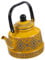 TOPPERFUN 1Pc Enamel Water Kettle Retro Household Teapot for Easy Heating Cleaning Practical for Home Office Restaurant Use Sturdy Design