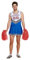 Costume Fancy Dress Ragazzo Pon Pon Blue Banana (Blu) - Taglia Unica