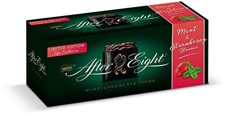 Nestle After Eight Mint & Strawberry Flavour Typ Erdbeere LIMITED EDITION 4 x 200g
