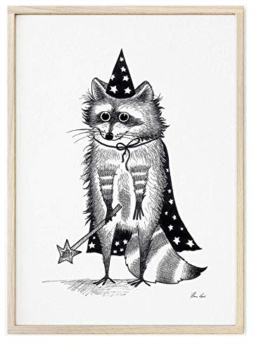 Ligarti Tiermanufaktur - Kunstdruck hochformat - Wandbild mit Tiermotiv