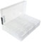 WestonBoxes Craft Pack, Multipack mit kleinen Aufbewahrungsboxen für Perlen, Schmuck, Nähen, Hobby, Basteln & Heimwerken (Klar, 18er Pack)
