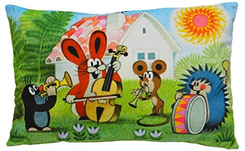 MU BRNO - Maulwurf, Kissen Band 45x30cm