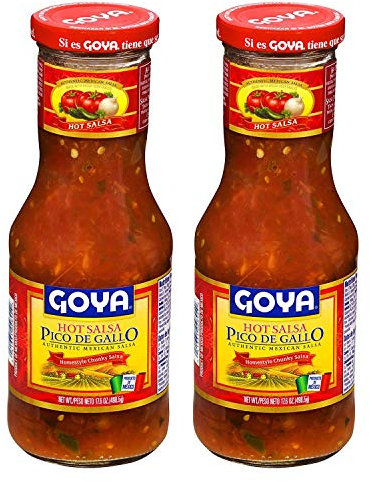 Goya Authentische mexikanische Salsa, 2 Packungen (Hot Pico De Gallo)