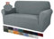 MAXIJIN Housse de canapé 2 Places, Super Extensible, antidérapante, pour Chiens, respectueux des Animaux de Compagnie, élastique, Protection de Meubles (2 Places, Gris Clair)