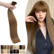 Silk-co 18inch Pre Bonded Stick Tip Human Hair Extensions 1g #06 Light Brown 50 Strands Real Remy Keratin I Tip Hair Extension Straight