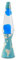 I-TOTAL® - Lampada Lava, effetto bolle, lava lamp colorata (Blue Maps)