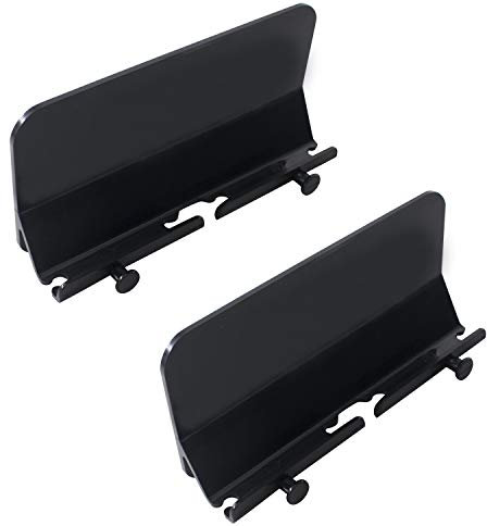 SnowTing Soporte Teléfono Pared Soportes de Pared Autoadhesivo Teléfono Soporte de Control Soportes para Móviles Compatible con Smartphones Almohadilla Tabletas 2pcs (Black)