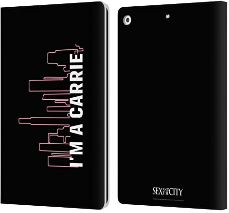 Head Case Designs Licenza Ufficiale Sex And The City: Television Series Carrie Personaggi Custodia Portafoglio in Pelle Compatibile con Apple iPad 10.2 2019/2020/2021