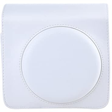 HIYQIN Square SQ6 Hülle, PU Leder Schutzhülle für Fujifilm Instax Square SQ6 Kamera Crystal Hard Shell Cover mit Schultergurt
