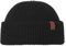 JACK & JONES Herren Rddroyal Short Beanie Noos StrickMütze, Schwarz, Einheitsgröße EU