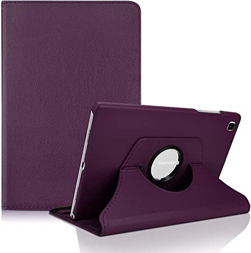 MOBISTAR® Funda protectora para Samsung Galaxy Tab A7 Lite de 8.7 pulgadas 2021 (SM-T220/T225/T227) con rotación de 360° (morado)