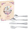 Maverton Set de Couverts de table dans boîte en bois imprimée - Thème Animal - Cadeau personnalisé - Cadeau bapteme fille - Cadeaux bébé - Coutellerie gravée - Photo 3