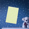Paraboo Leuchtsterne selbstklebend, 96 fluoreszierende Leuchtsticker – Sternenhimmel Aufkleber für Kinderzimmer - Leuchtaufkleber im Dunkeln – glow in the dark stars