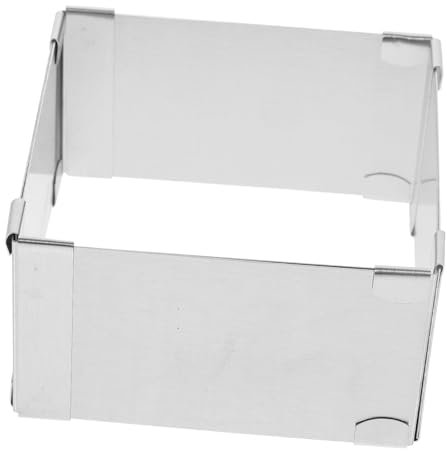 Cabilock Matzo-Knallbonbons Ringe Silber Mini-Lebensmittel Verstellbare Backwerkzeuge Kuchenring Edelstahlmesser Hobel Silberne Keksform Kuchen- Und Plätzchenformen