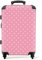 NoBoringSuitcases.com® Handgepäck, Hartschalenkoffer mit TSA Schloss, Trolley, Reisekoffer, Carry on, Rollkoffer, Klein oder Mittelgroß Rosa