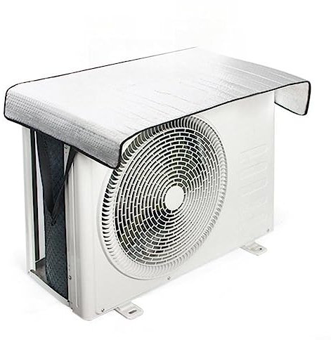 Cubierta de aire acondicionado, aire acondicionado exterior, cubierta de protección solar, cubierta impermeable para aire acondicionado, protección contra el polvo para el hogar, protectores de aire
