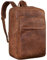 STILORD 'Oliver' Rucksack Herren Leder Vintage Lederrucksack Groß Echtleder Rucksack Laptop 16 Zoll Tasche für Arbeit Business Uni Kofferschlaufe, Farbe:mittel - braun