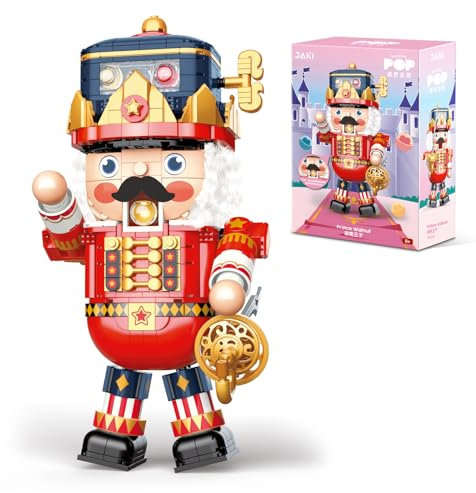 YESHIN Walnuss Prinz Bausteine Modell, Walnut Prince Spielzeug als Geschenk/Sammlerstücke/Ausstellungsgegenstände, Über 8 Jahre alt