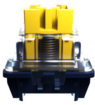 GATERON x MCHOSE Collab Apollo Magnetic Switch(70) | HiFi Sound,Linear,Factory Pre-lubed,Freely Setting Pre-Travel,compatible for Magnetic Gaming Keyboard
