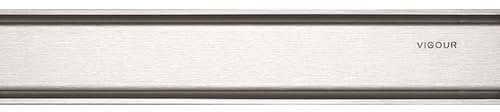 VIGOUR Designrost individual 3.0 Edelstahl 600mm f Duschrinne | V3DR60E