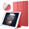 Nouvel iPad 2017 iPad 24,6 cm Coque, Dtto Ultra Fin et léger Smart Coque Trifold étui avec Support Flexible en TPU Souple Coque arrière pour iPad Apple Nouvel iPad 24,6 cm [on/Off Automatique] Red