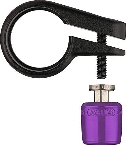 ABUS NutFix M5 VT SPC 30,0 BK Bloqueo de Seguridad, Adultos Unisex, Morado (Morado), Talla Única