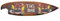 Interlifestyle Surfboard 100cm Tiki Bar Dekoration zum Aufh?ngen Lounge Style