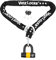 VINZ Kungur Kettenschloss ø10mm | ART 3 Zertifikat | Schloss für Roller Scooter Motorrad Moped E-Bike & hochwertiges Fahrrad | sicheres Rollerschloss Kette Loop U-Lock | 100-300 cm x (200cm)