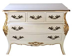 Antik Louises Barock Rokoko Stilmöbel Kommode Sideboard Kommodenschrank Sideboardschrank Nr. 12
