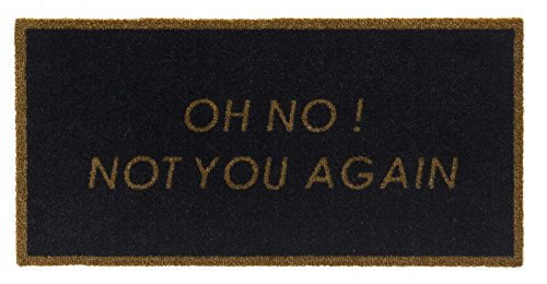 MD-Entree Vision OH NOT You Again 080 x 040 cm Sauberlauf Türmatte