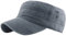 CheChury Cappello Uomo con Visiera Piatta Unisex Militare Hat Cotone Berretto Uomo Cappellini da Baseball Classico Flat Top Traspirante Regolabile Cappellini da Baseball Trucker cap