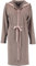 Cawö Home Bademäntel Damen Kurzmantel mit Kapuze Active 821 mocca-rosé - 32 XL