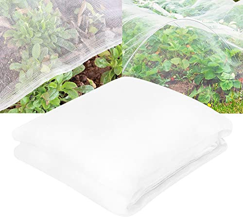 Rete Anti Insetti, Rete Protettiva, Rete Protettiva per Piante, Rete Protettiva Orto, Rete di Insetti per Verdure Adatto per Orto, Protezione Delle Piante, da Giardino(2.5×10m)