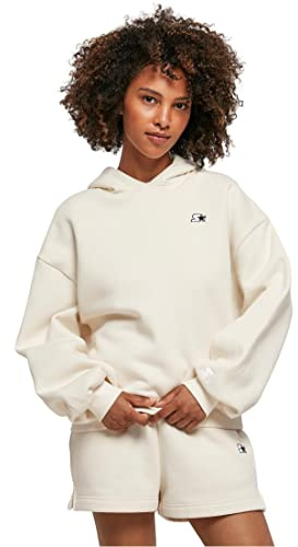 STARTER BLACK LABEL Damen Ladies Starter Essential Oversized Hoody palewhite, XL