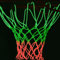 Boxwizard Basketballnetz Basketballnetze Glow Basketball Net Nightlight Portable Outdoor Sports in The Dark Basketballkorb Netz Ersatz für Standard Basketballkörbe mit 12 Ringen