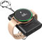 Phelinta Watch Ladegerät für Samsung Galaxy Watch7/Ultra/FE/6/6 Classic/5/5 Pro/4/4 Classic/3/Active 2, 1800mAh Tragbare Ladestation mit Schlüsselanhänger