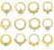 12 Stück Septumring,Kucheed 16G Chirurgenstahl Gold Nasenringe Hoop Septum Schmuck,Niedliche Knorpelhelix Daith Ohrringe Rook Hoop Nasenloch Nasen Körper Piercing Schmuck für Frauen Männer