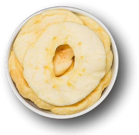1001 Frucht Apfelringe getrocknet ohne Zuckerzusatz I 500 Gr. Apfelchips soft ohne Zuckerzusatz I Vegan und Gesund I Getrockneter Apfel Trockenfrüchte für Sportler