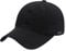 ZLYC Herren Frauen Unisex Mode Bestickte Adjustbable Baumwolle Baseball Cap Jungen Mädchen Baseballmütze(Einfarbig Schwarz)