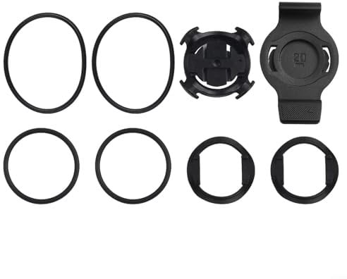 Zoegneer Schwarz ABS Fahrrad Uhr Halterung Fahrrad Lenker Halter Fahrrad Uhr Halterung Für (20mm)