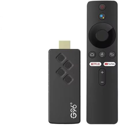 Android Tv Stick13.0 8k voice control Dual 2.5G5G Wifi Multi Language 2GB RAM 16GB ROM Portable stick (2GB+8GB+Voice Assistant)