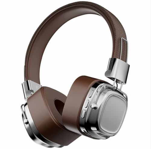 Auriculares Bluetooth inalámbricos RC-8 retro TWS con doble micrófono y reducción de ruido (marrón)