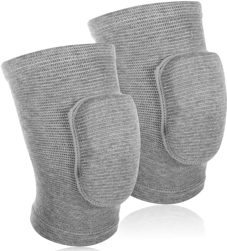 Vin Beauty Armbandage, Ellenbogenschoner, Fitness, Armknieschoner, Armbandage mit dicker Schwammpolsterung, weiches Stützkissen, Volleyball, Basketball, atmungsaktive Ellenbogenbandagen (Grau, S)