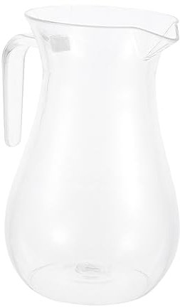 Alipis 1 PC Wine Dispenser Spout Whiskey Clear Water Jug with Tap Automatic Port Decanter Insulated Water Bottles Juice Chiller Wine Decanter Drinks Wide Mouth Liquor Kettle Acrylic PC